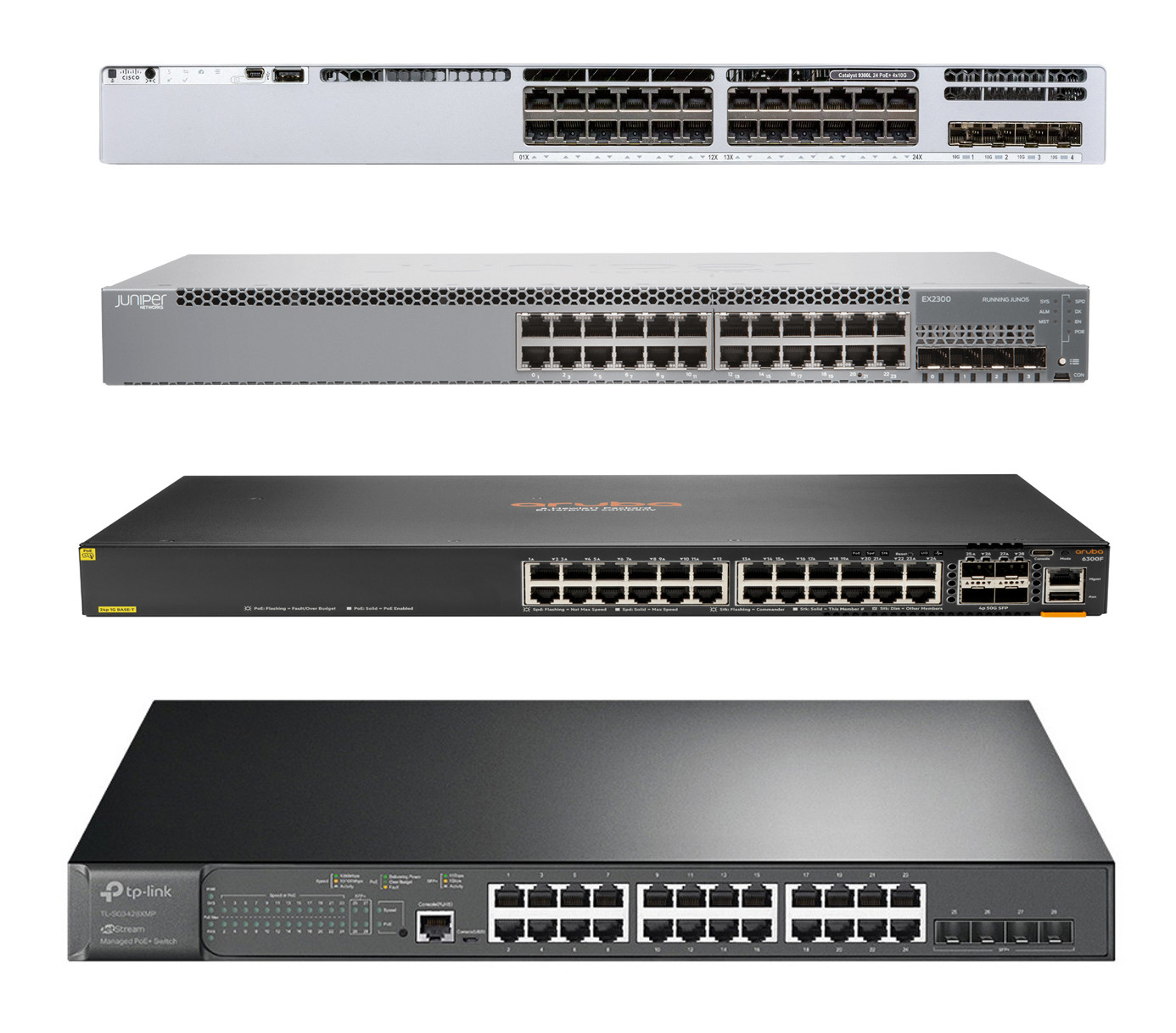 Switch with Various Types and Brands